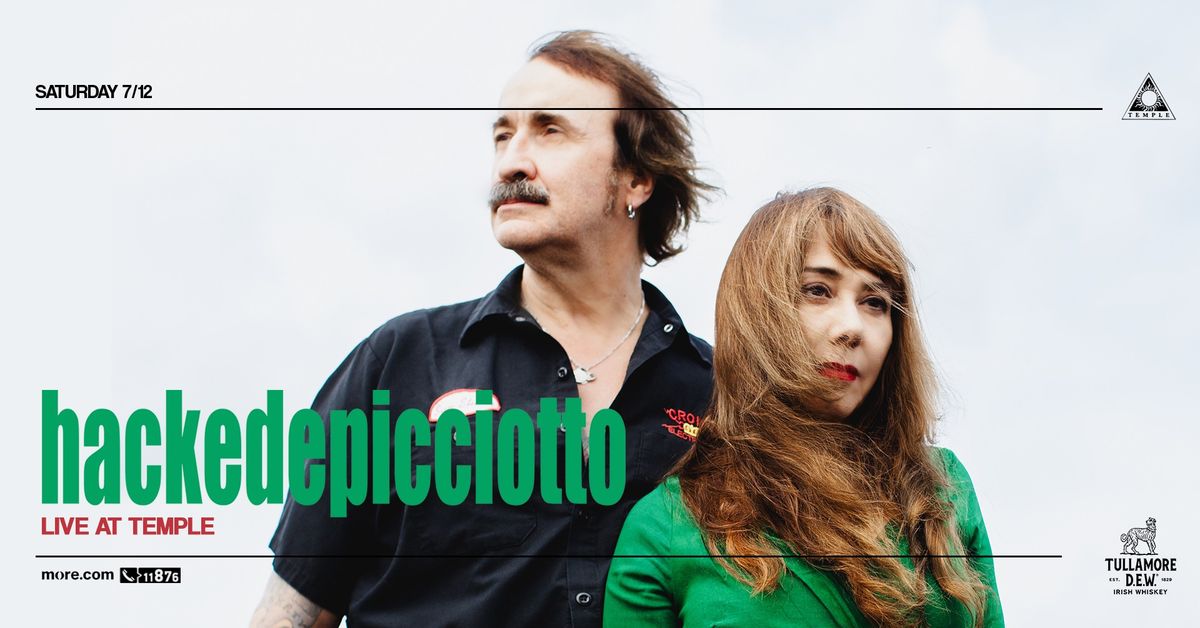 Hackedepicciotto (Alexander Hacke & Danielle de Picciotto) live at Temple