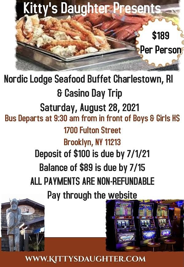 Nordic Lodge Seafood Buffet & Casino Day Trip