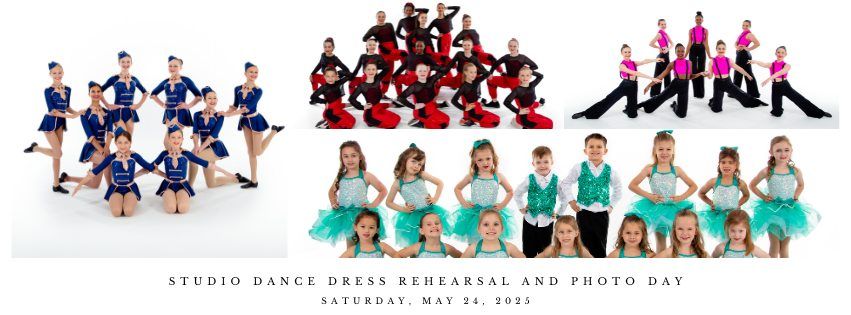 Studio Dance Dress Rehearsal and Photo Day