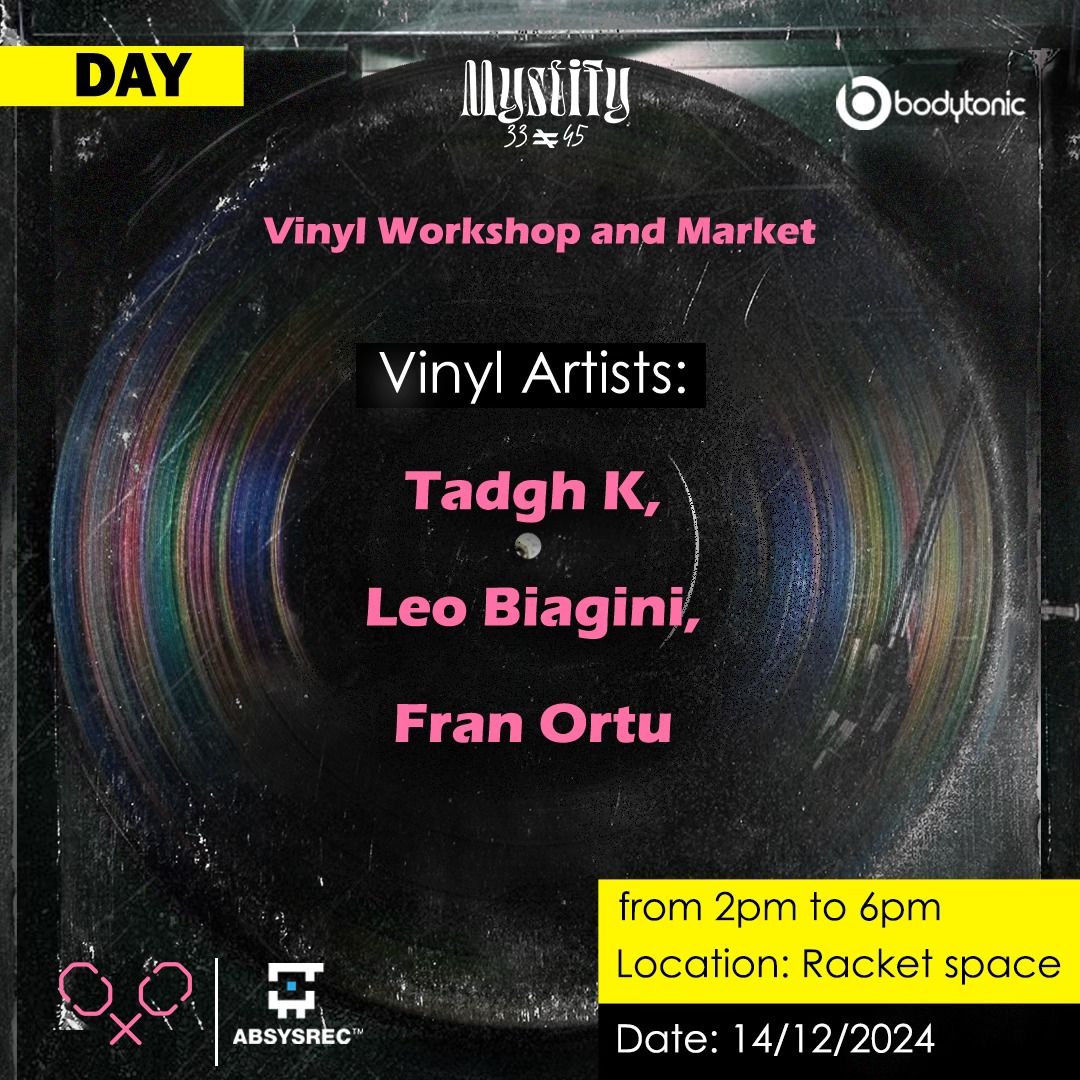 Mystify NIGHT & DAY Series: Vinyl Workshop & Market