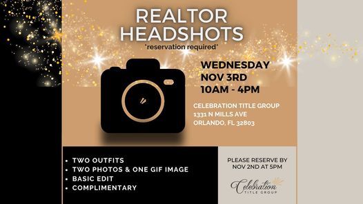 Realtor Headshot Event