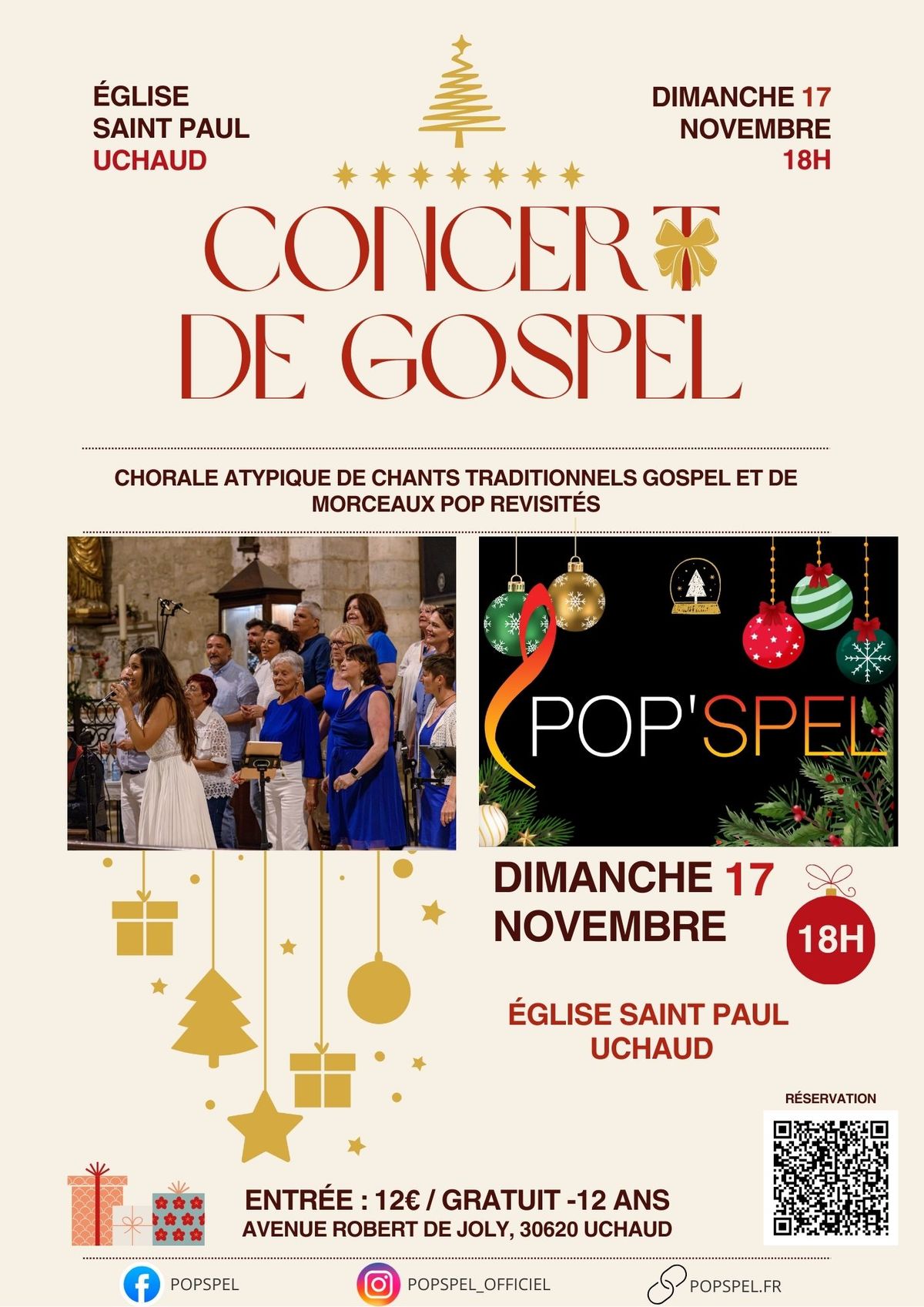 Concert de Gospel \u00e0 Uchaud