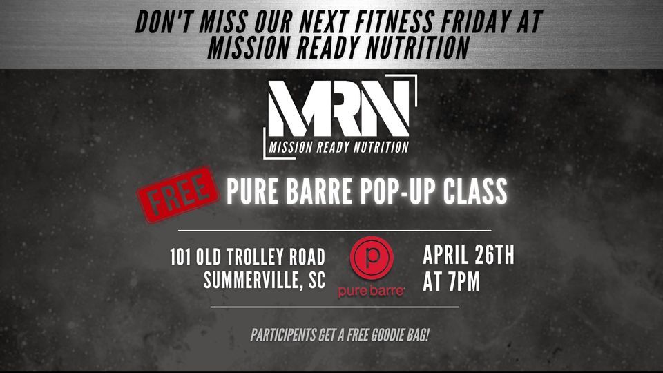 FREE Pure Barre Pop-Up