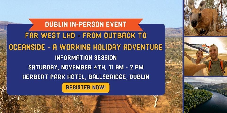 Discover the Far West LHD: In-Person Information Session!
