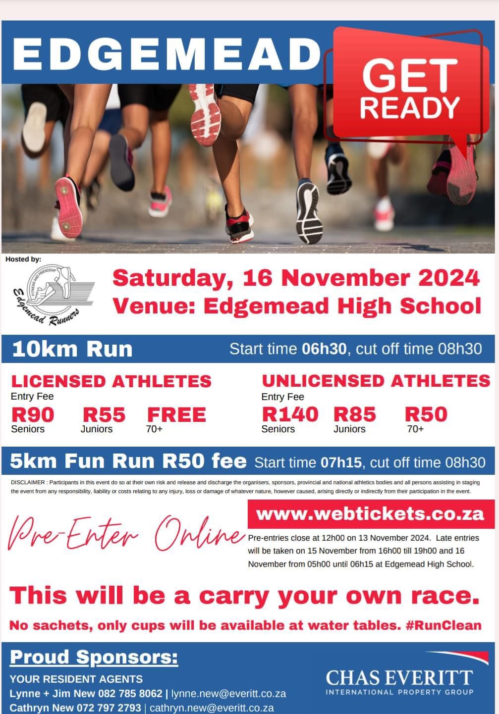 Chas Everitt Edgemead 10km & 5km