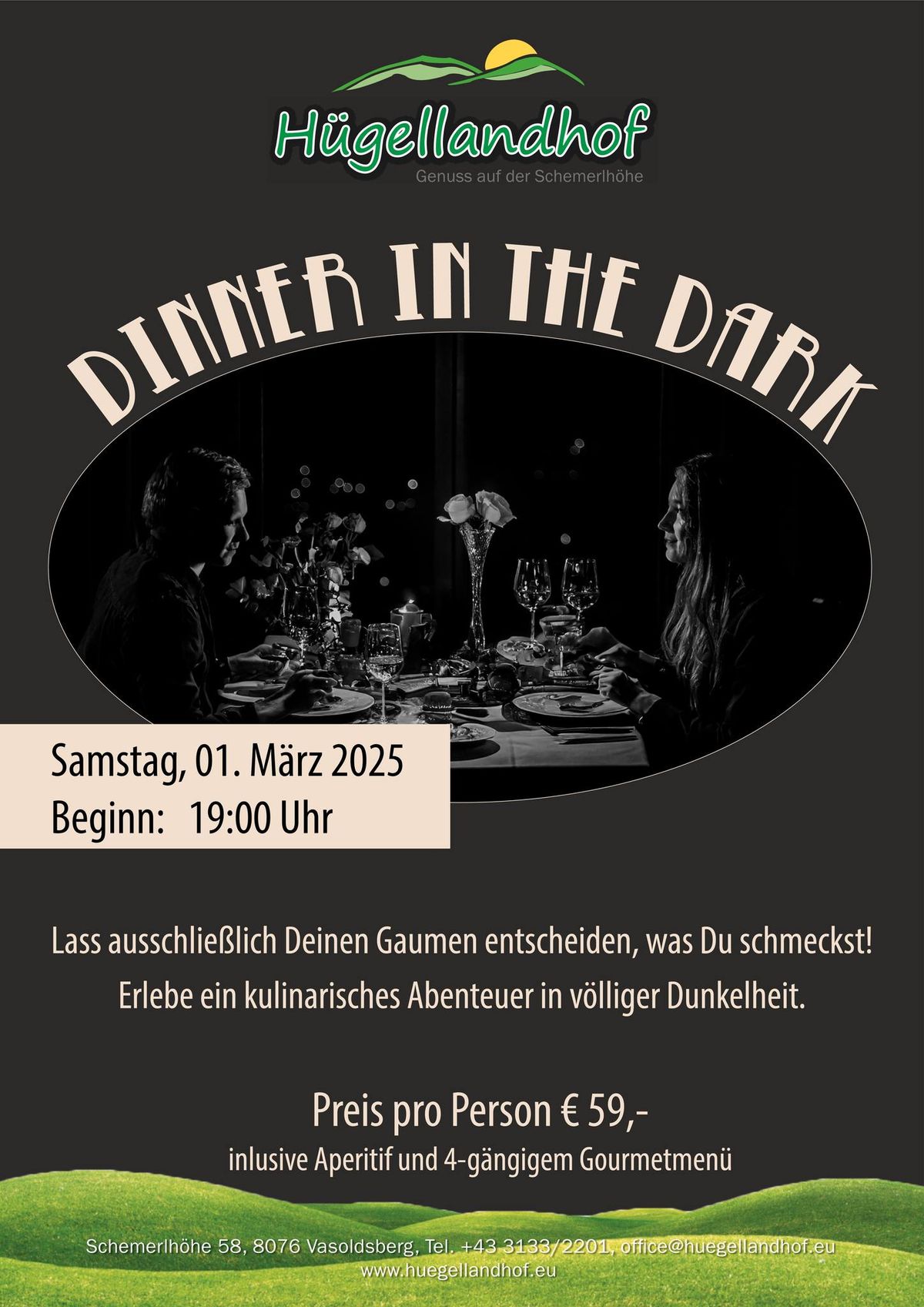 DINNER IN THE DARK