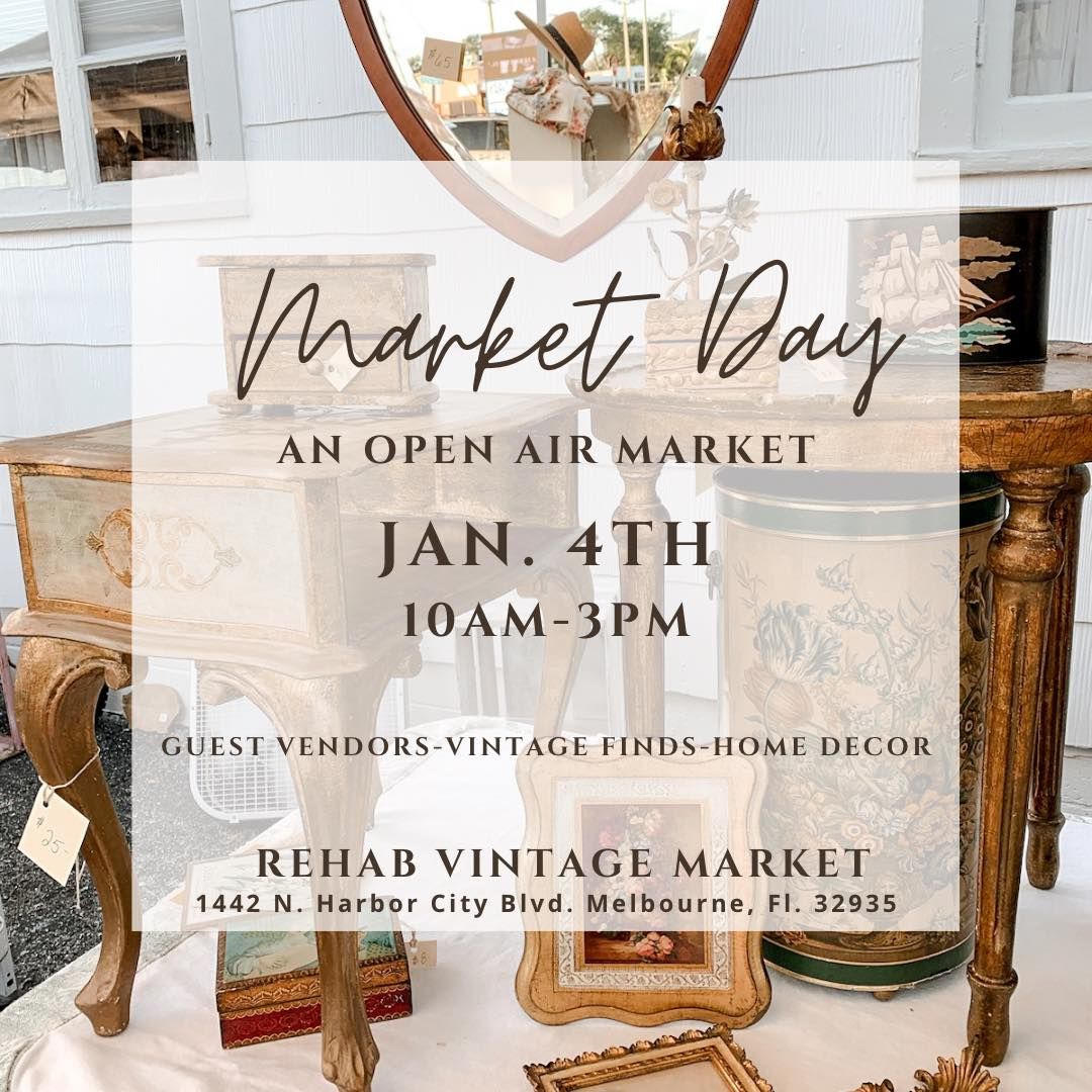 Vintage market day at REHAB VINTAGE MARKET