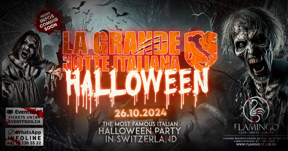 26.10 La Grande Notte Italiana Halloween \u2022 Flamingo Club