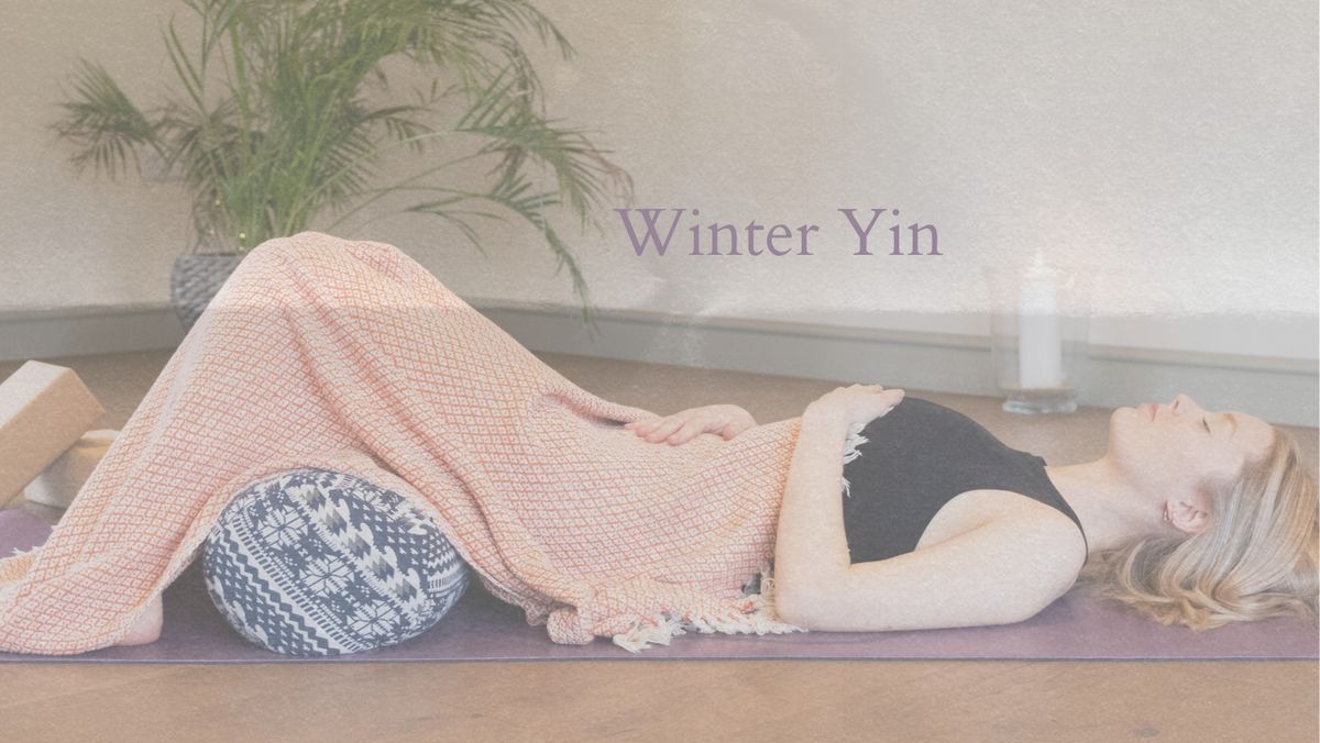 Winter Yin: restful yin yoga for pre-Christmas calm