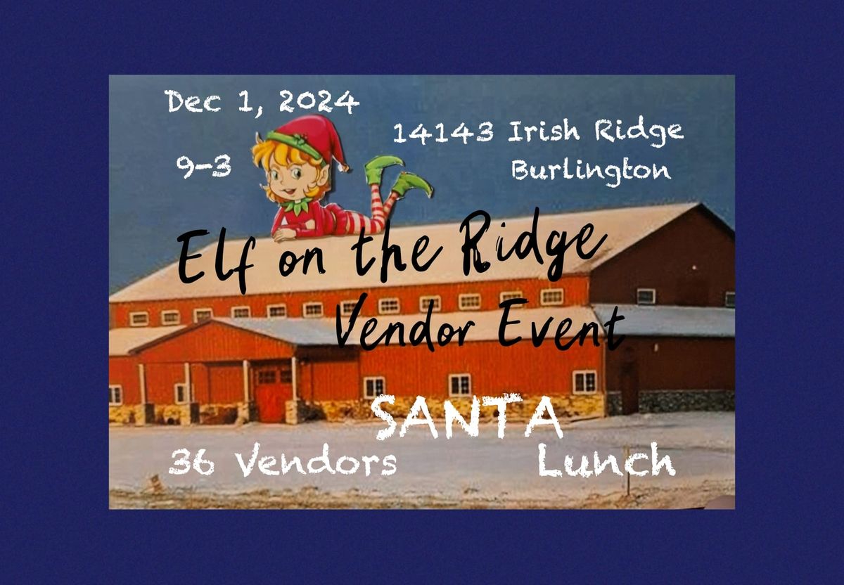 Elf On The Ridge Vender Event