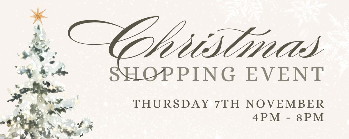 Thornton Hall Hotel Christmas Shopping Event