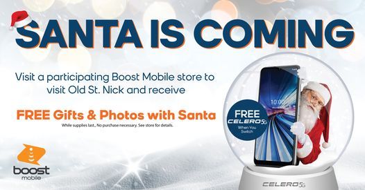 Visit with Santa and receive a FREE toy