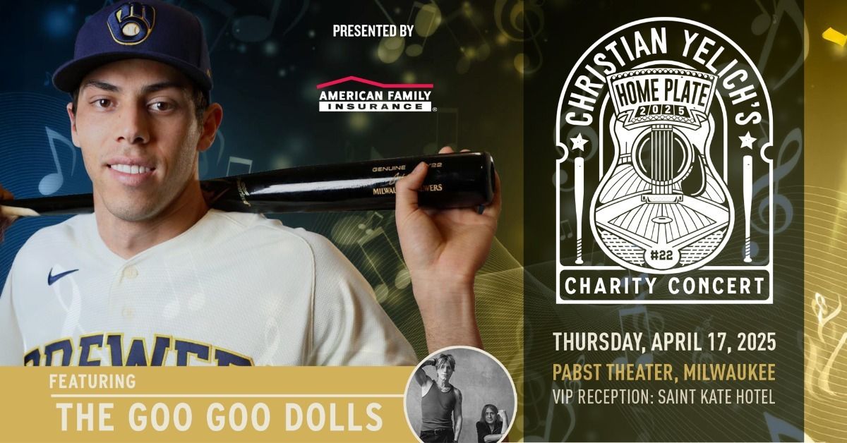 Christian Yelich's Home Plate Charity Concert ft Goo Goo Dolls at Pabst Theater