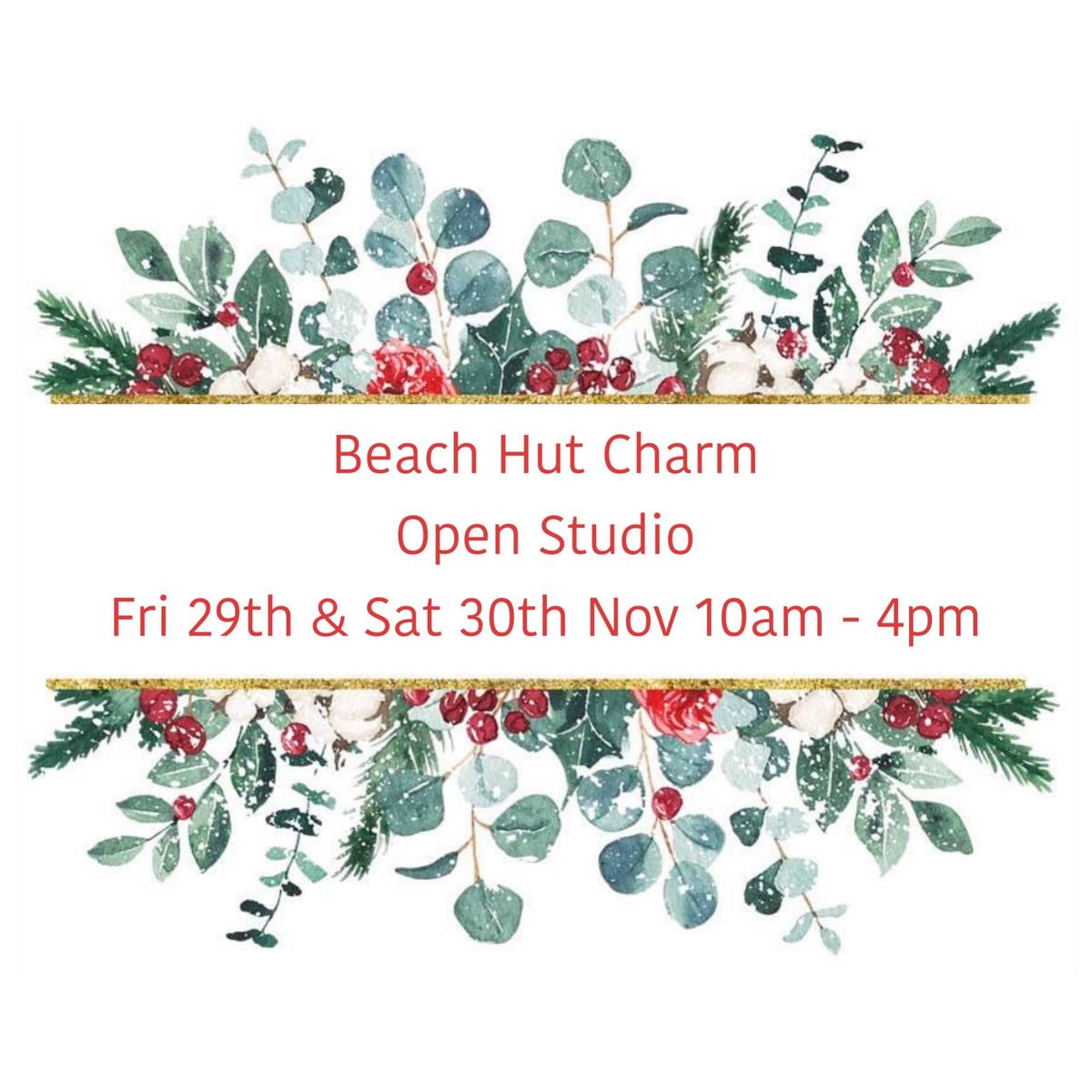 Beach Hut Charm Open Studio 