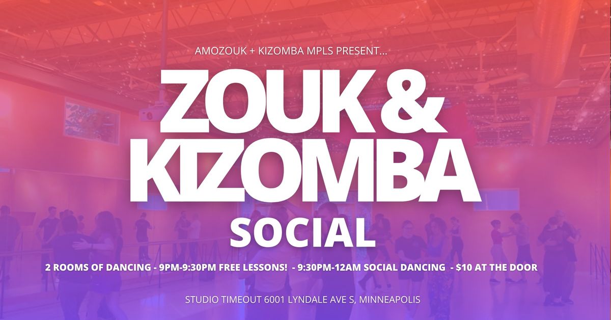 October Zouk & Kizomba Social (AmoZouk & Kizomba MPLS Collab <3)