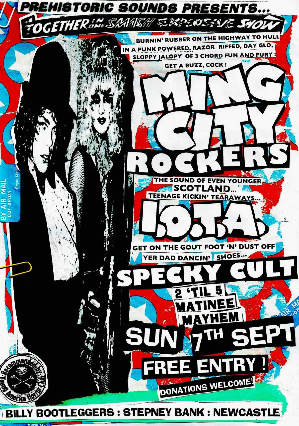 Ming City Rockers, I.O.TA + Specky Cult - Live @ Billy's