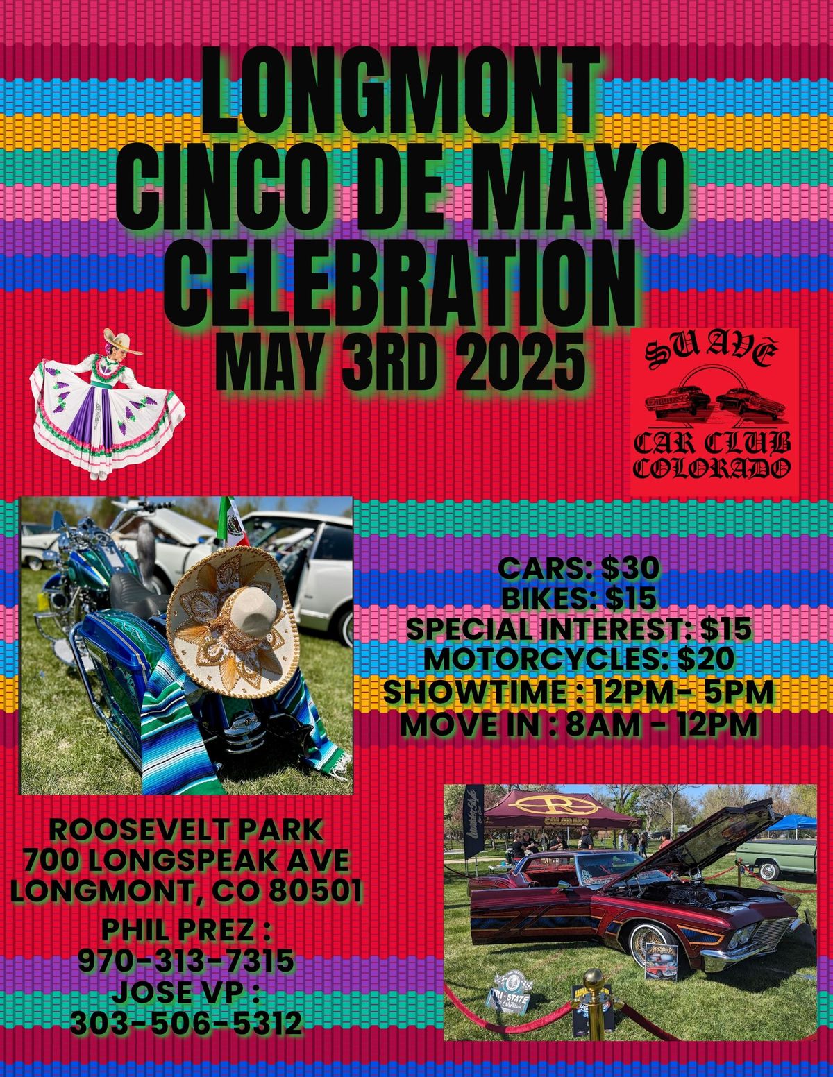 city of longmont and Suav\u00e9carclub cinco de Mayo 