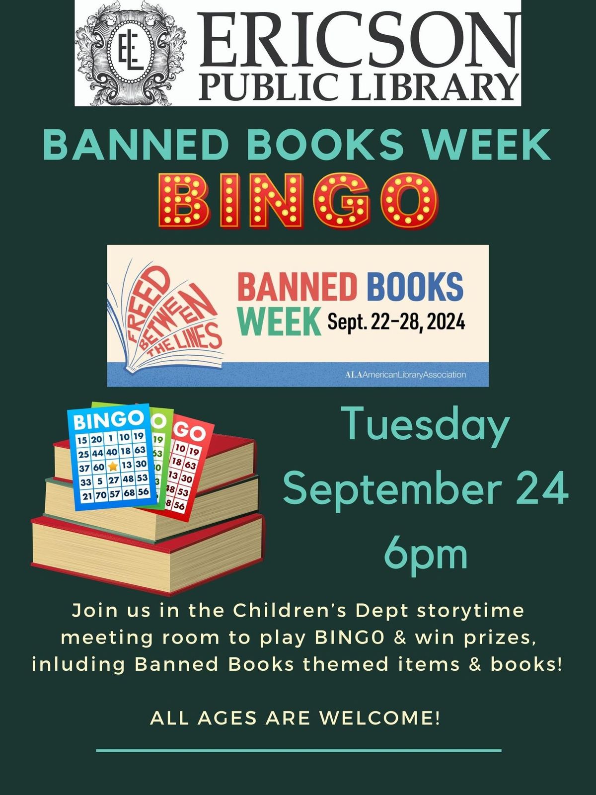 Banned Books Bingo Family Fun