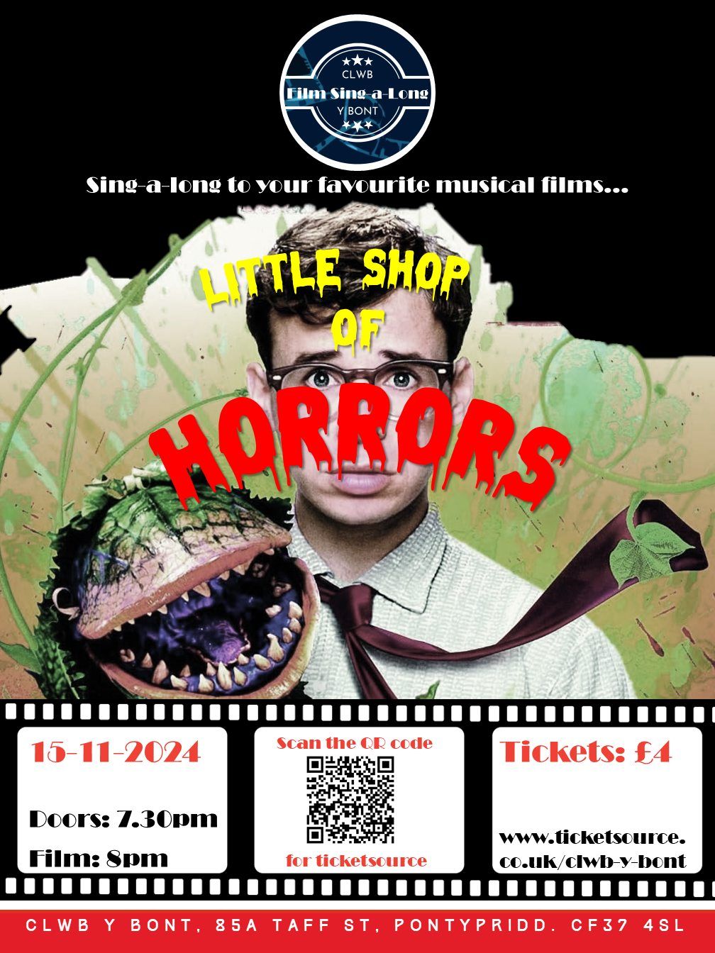 Film Sing-a-long Night: Little Shop of Horrors