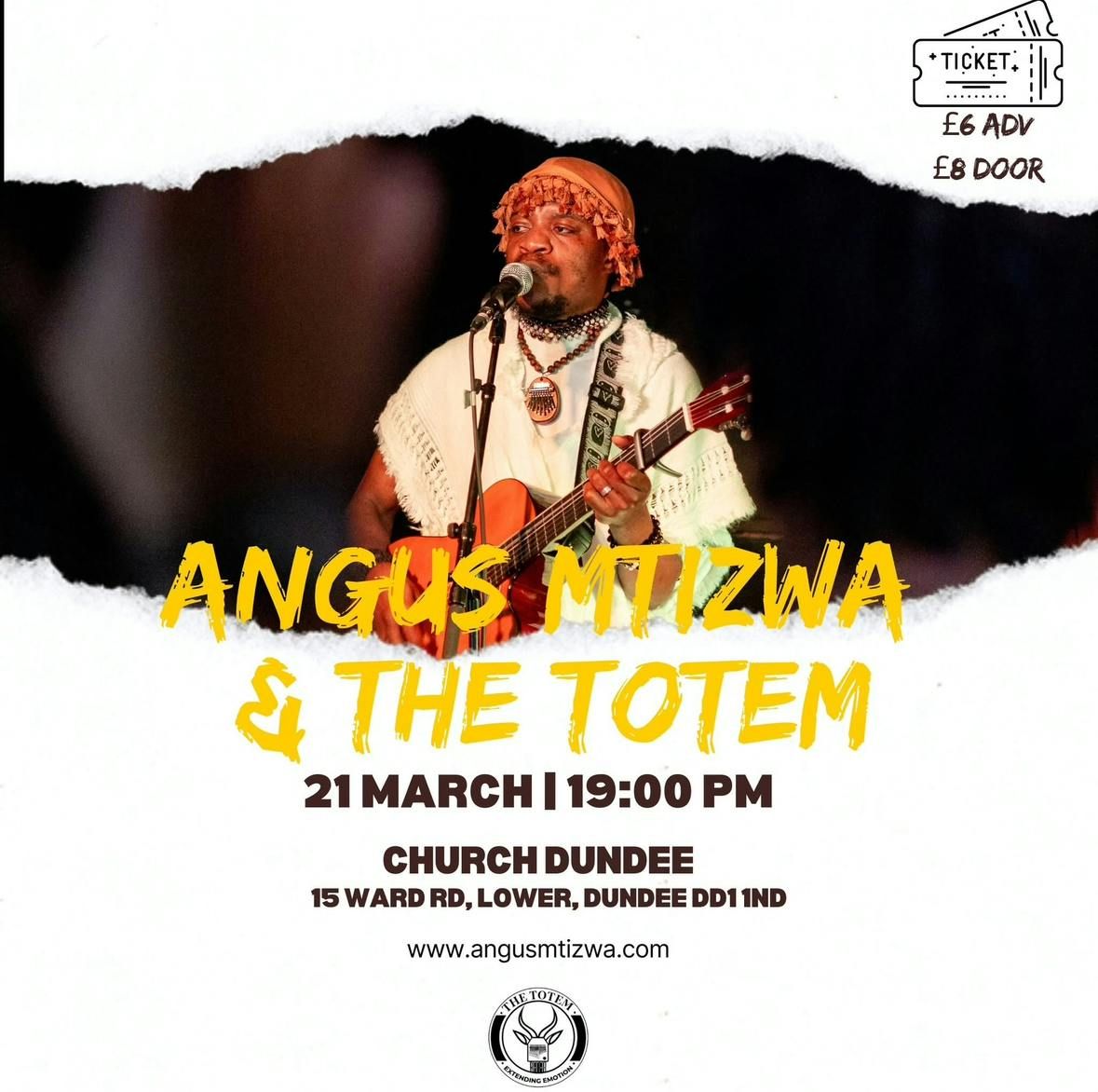 Angus Mtizwa &amp; The Totem Live