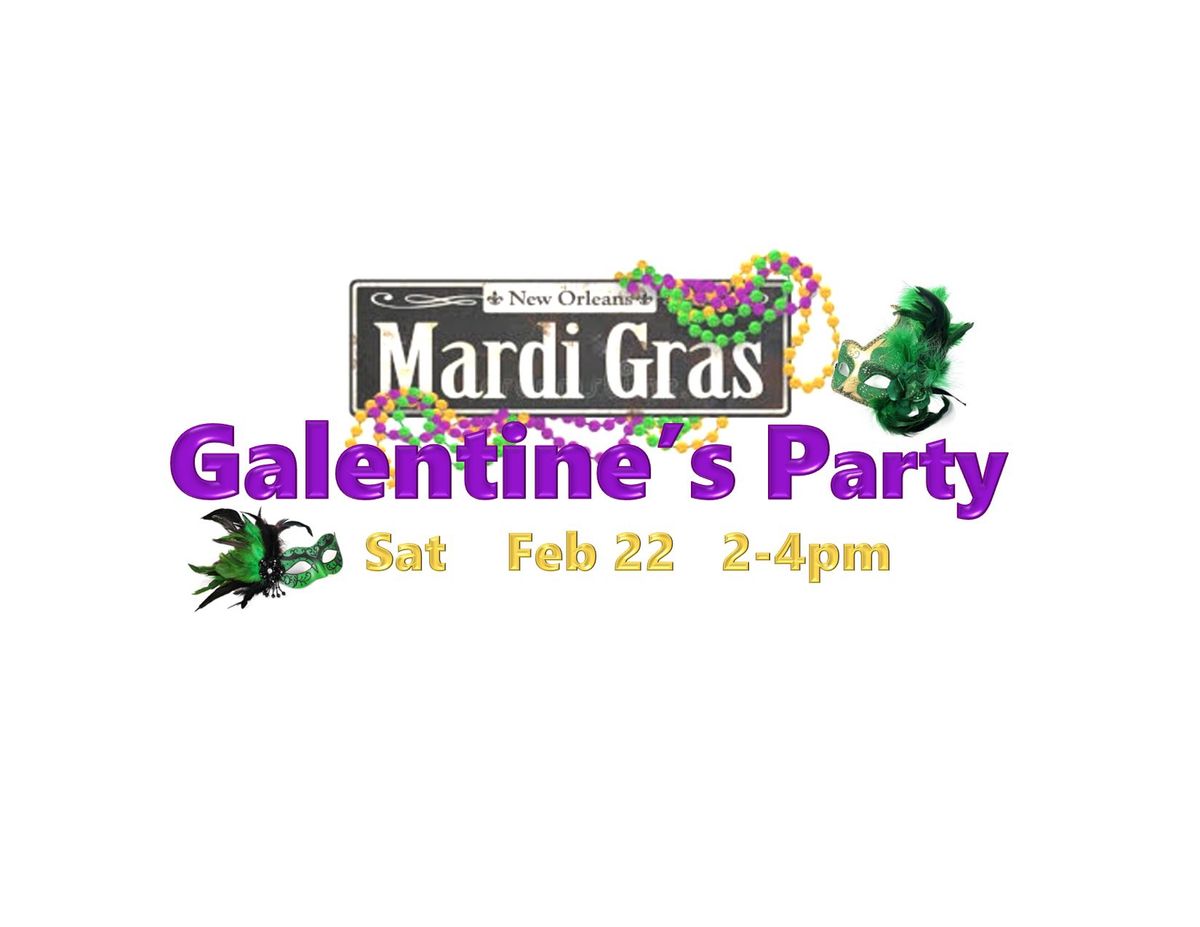 Galentine\u2019s Day Mardi Gras Party! 