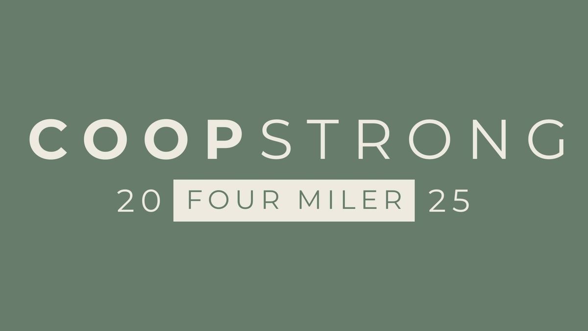 2025 CoopStrong Four Miler