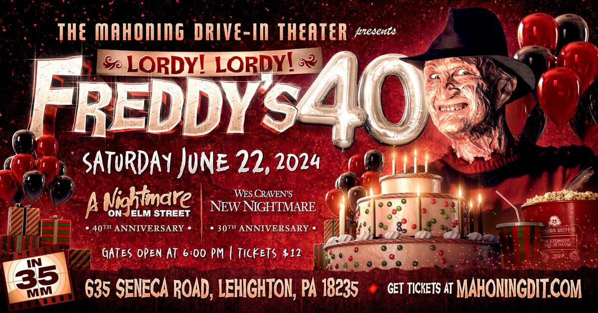 FREDDY'S 40! Nightmare On Elm St & New Nightmare (on 35mm)