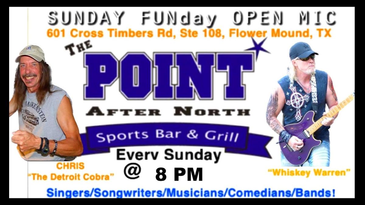 Sunday FUNday Open Mic 