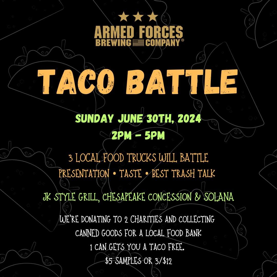 Taco Battle and Charity Drive