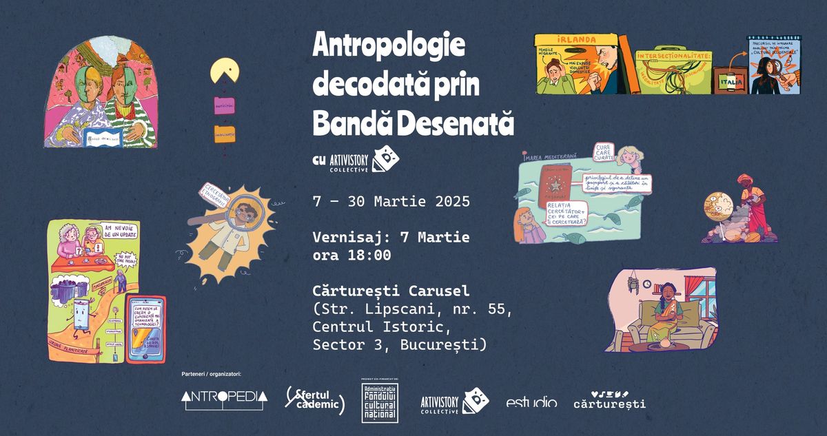 Antropologie decodat\u0103 prin Band\u0103 Desenat\u0103