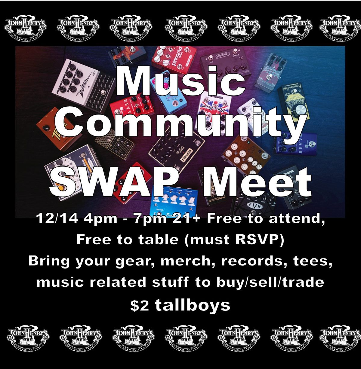 December Music Community Swap Meet