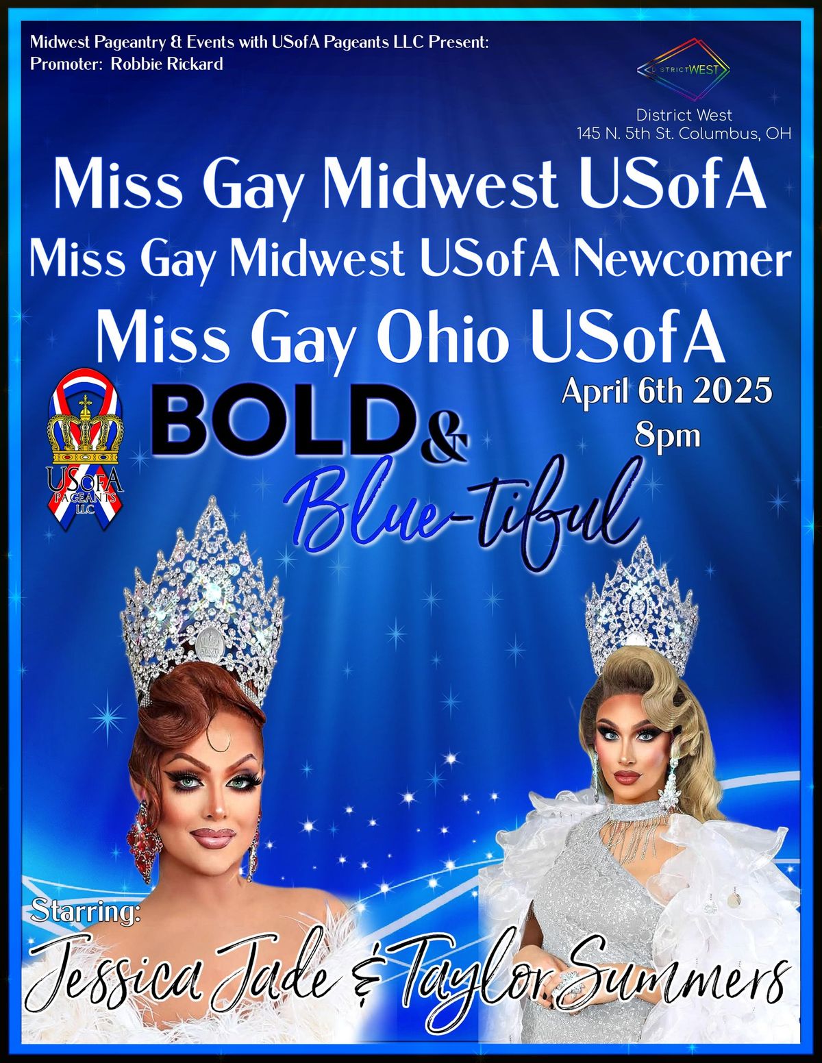 Miss Gay Midwest USofA & Miss Gay Midwest USofA Newcomer & Miss Gay Ohio USofA