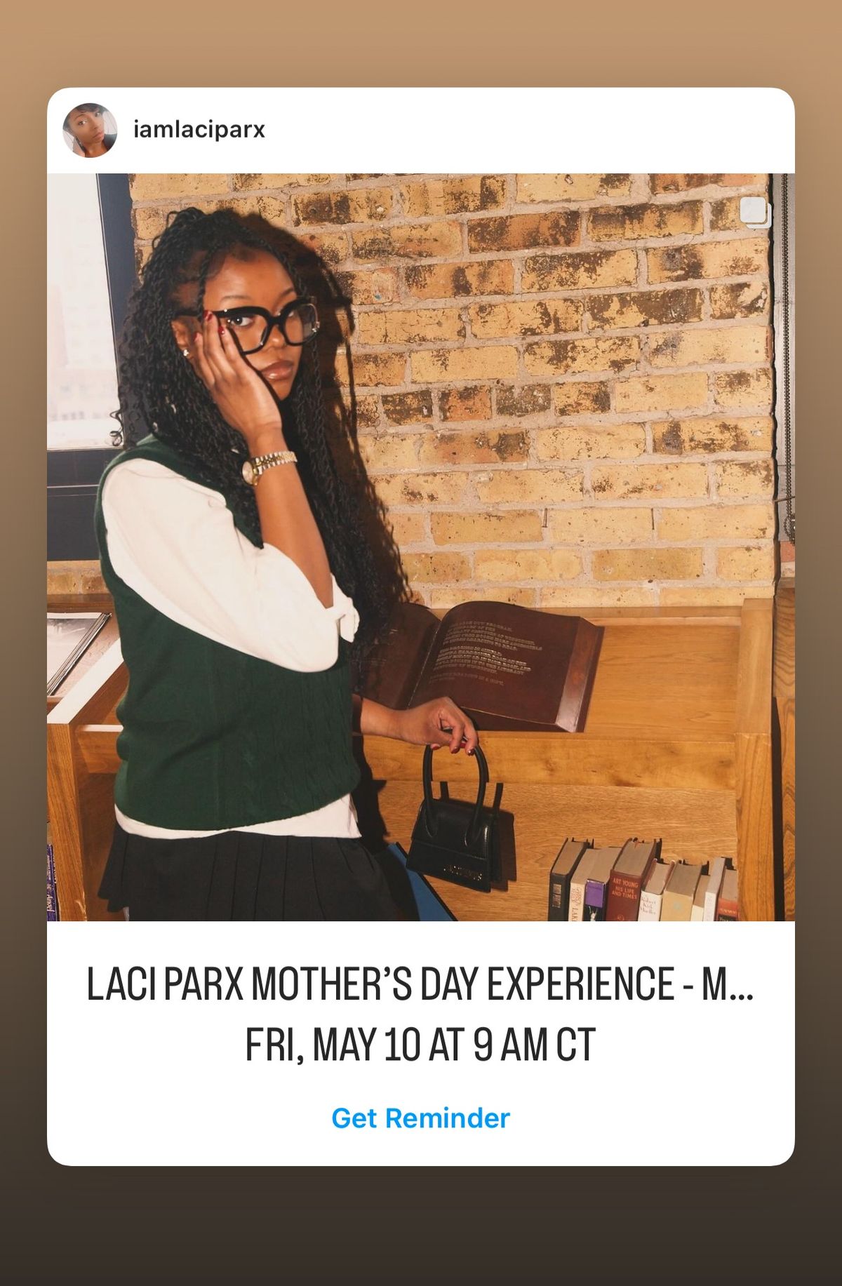 Laci Parx Mother\u2019s Day Experience 