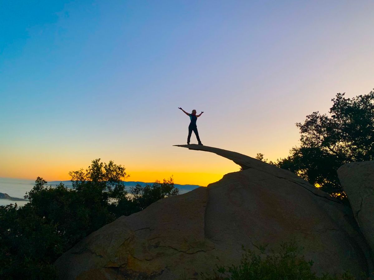 Potato Chip Rock in Poway