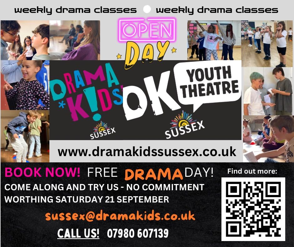 OPEN DAY Drama Class for Free