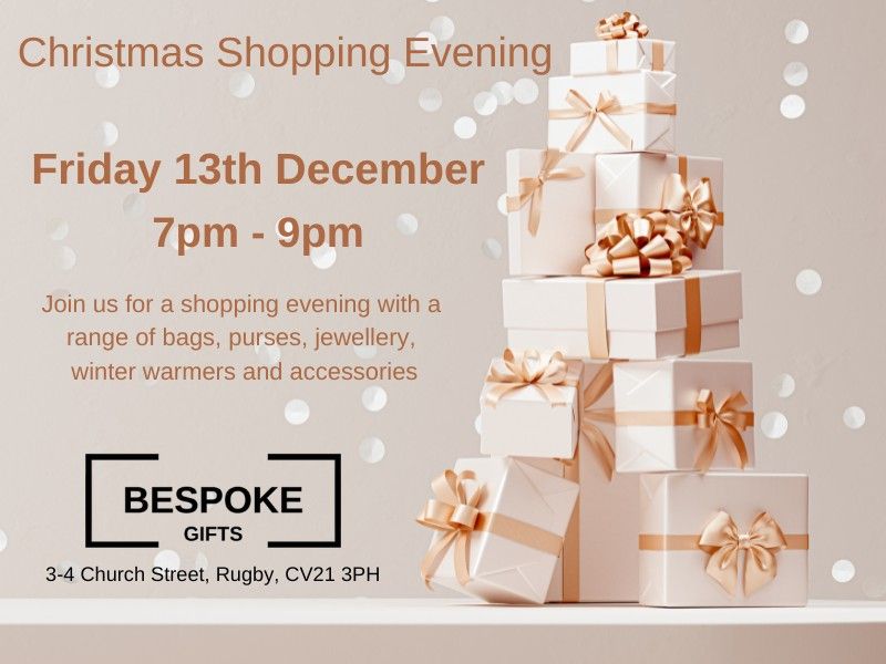 Christmas Shopping evening