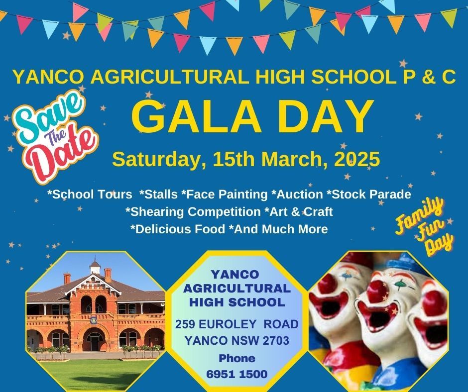 Yanco Agricultural High School Gala Day 2025