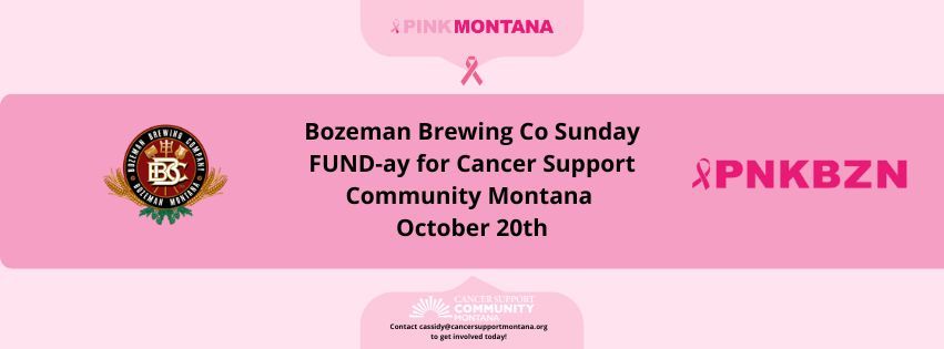 PNKBZN: Bozeman Brewing Co Sunday FUND-ay for CSCMT