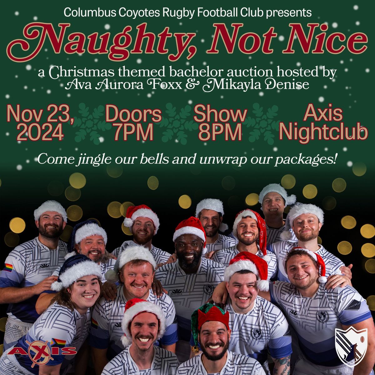 Columbus Coyotes Bachelor Auction \u2018Naughty, Not Nice\u2019