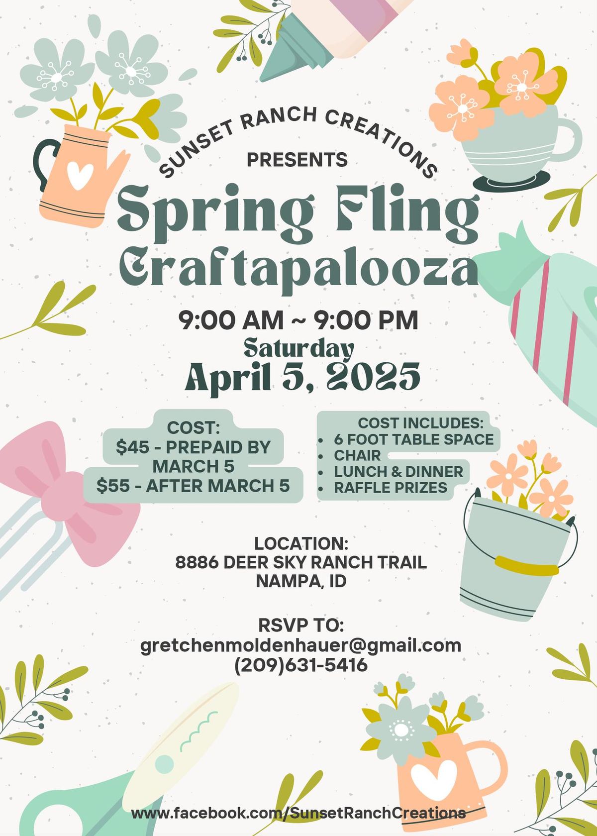 Spring Fling Craftapalooza