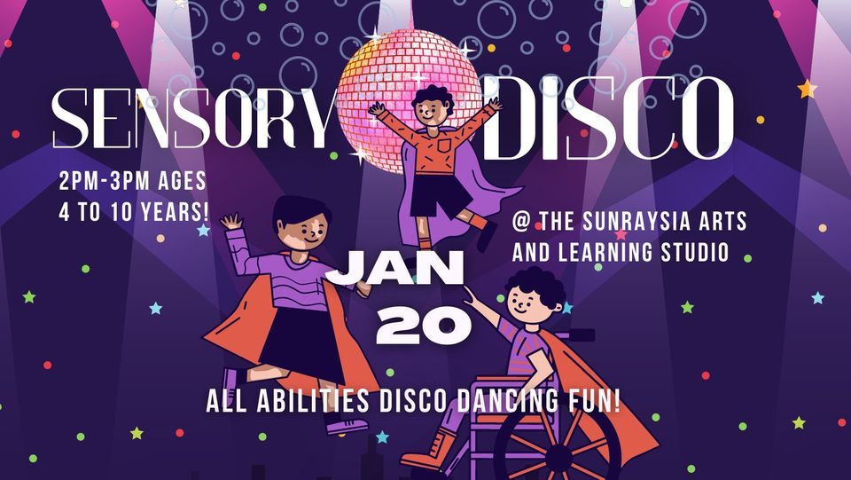 SENSORY DISCO! 4-10 yrs