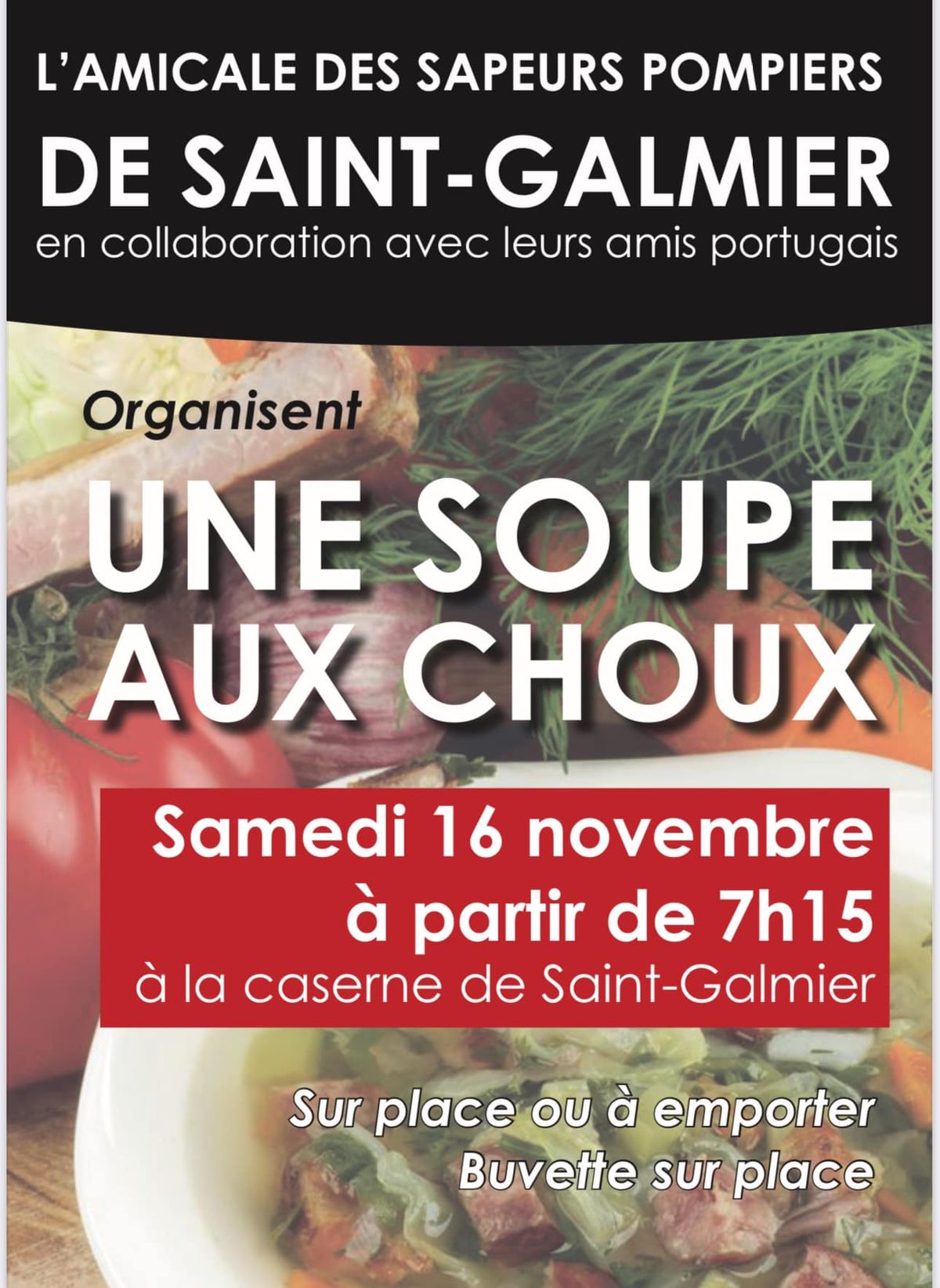 Soupe aux choux des pompiers de Saint-Galmier