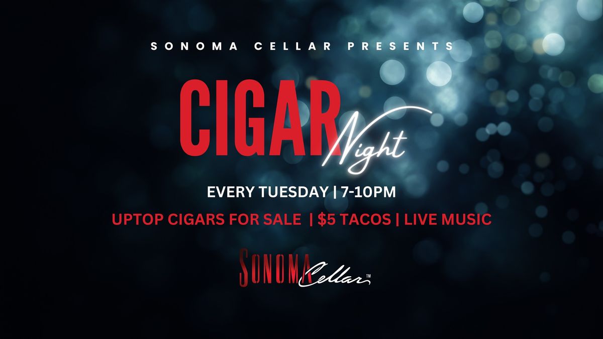 Cigar Night + Live Music w\/ Mike Leverone