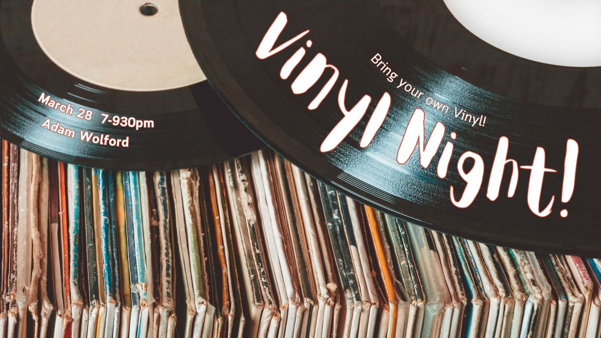 Bring Your Own Vinyl Night is back! 