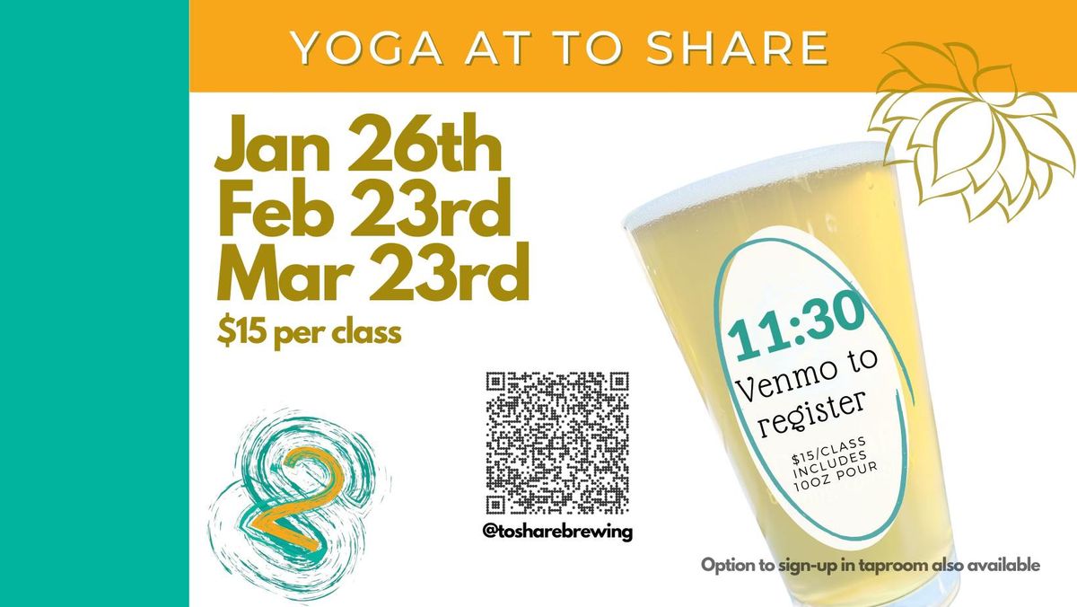 Taproom Yoga