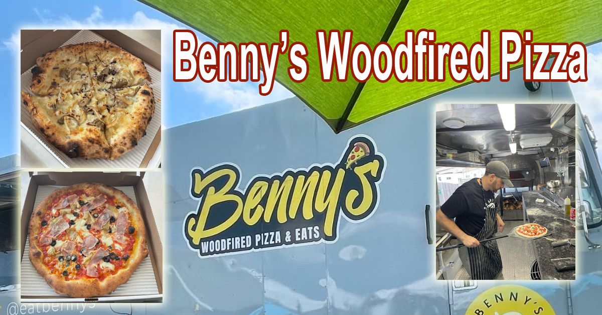 Bennys Woodfired Pizza Truck at Chesepiooc