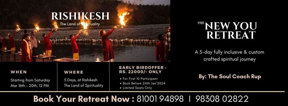 "The New You" Rishikesh Retreat