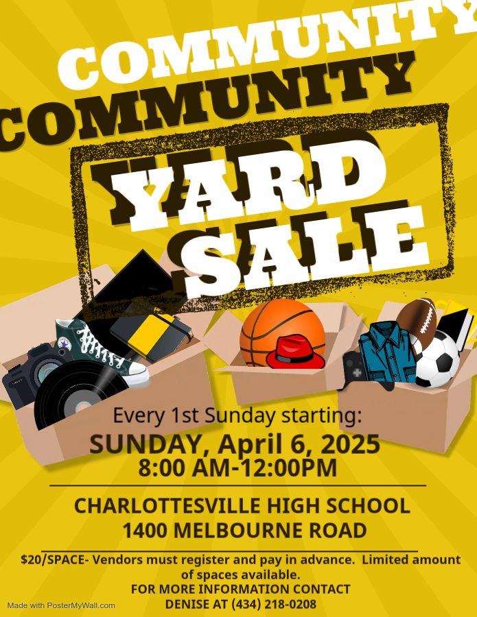 Charlottesville Community Yard Sale