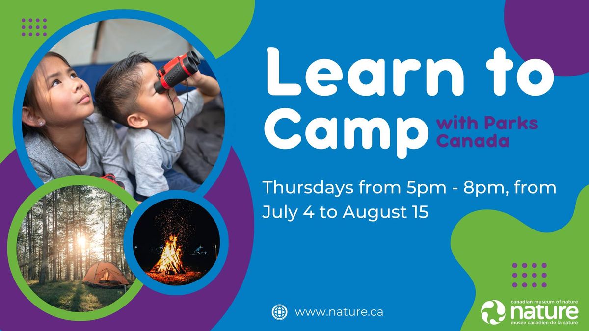 Learn to Camp with Parks Canada