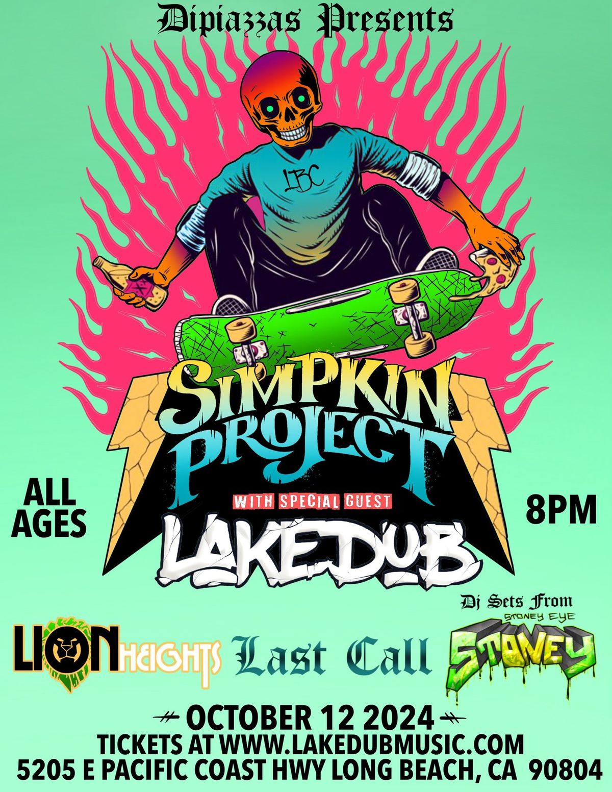 Simpkin Project, Lakedub, Lion Heights, Last Call + Stoney Eye